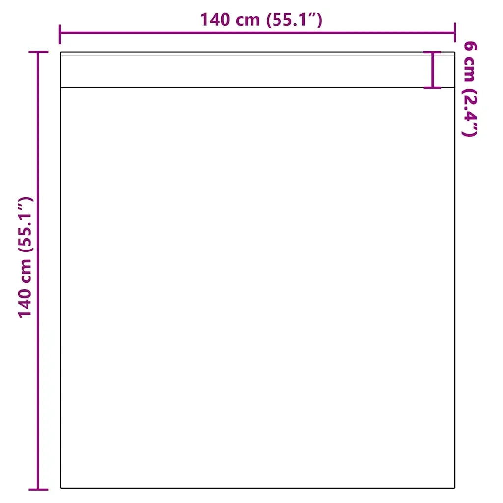 Tende in Voile con Tasche per Aste 2 pz Verde Mela