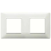 VIMAR PLANA - PLACCA 4M (2+2) INT71 AVORIO
