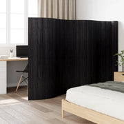 Divisorio Ambienti | Divider per stanze | Paravento Nero Larghezza 800 cm Altezza 165 cm in Bamb¨´