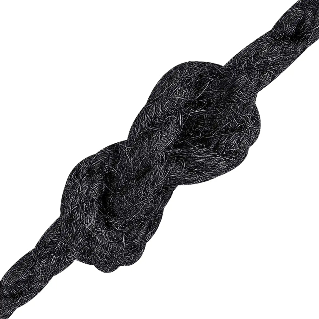 Corda | Fune di Juta 6 Nero 100% juta Tossa