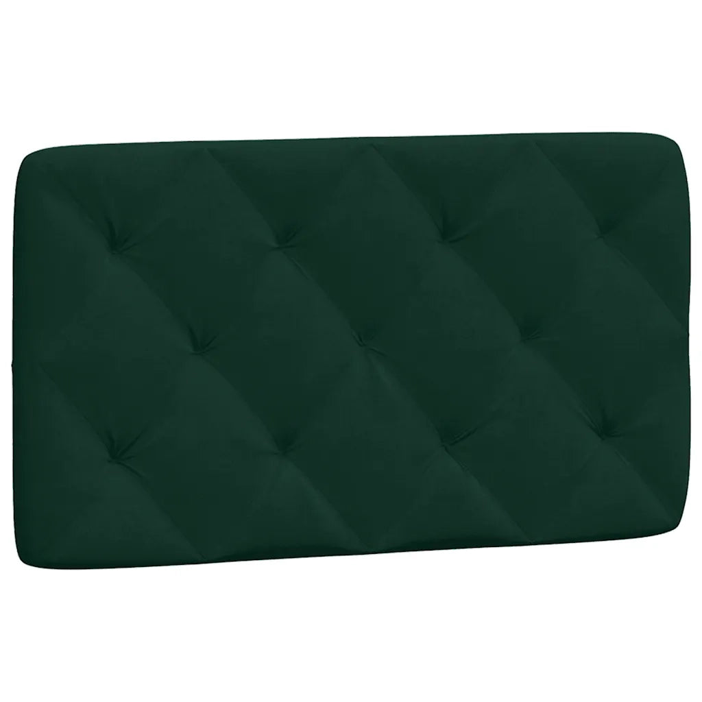 Letto con Materasso Verde Scuro 80x200 cm in Velluto