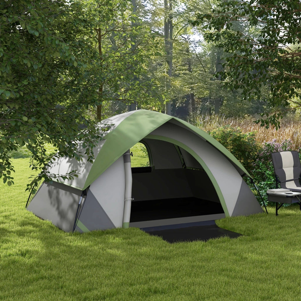 Tenda per 2 Persone ¨C Minimal ¨C Grigio Verde Leggera Impermeabile