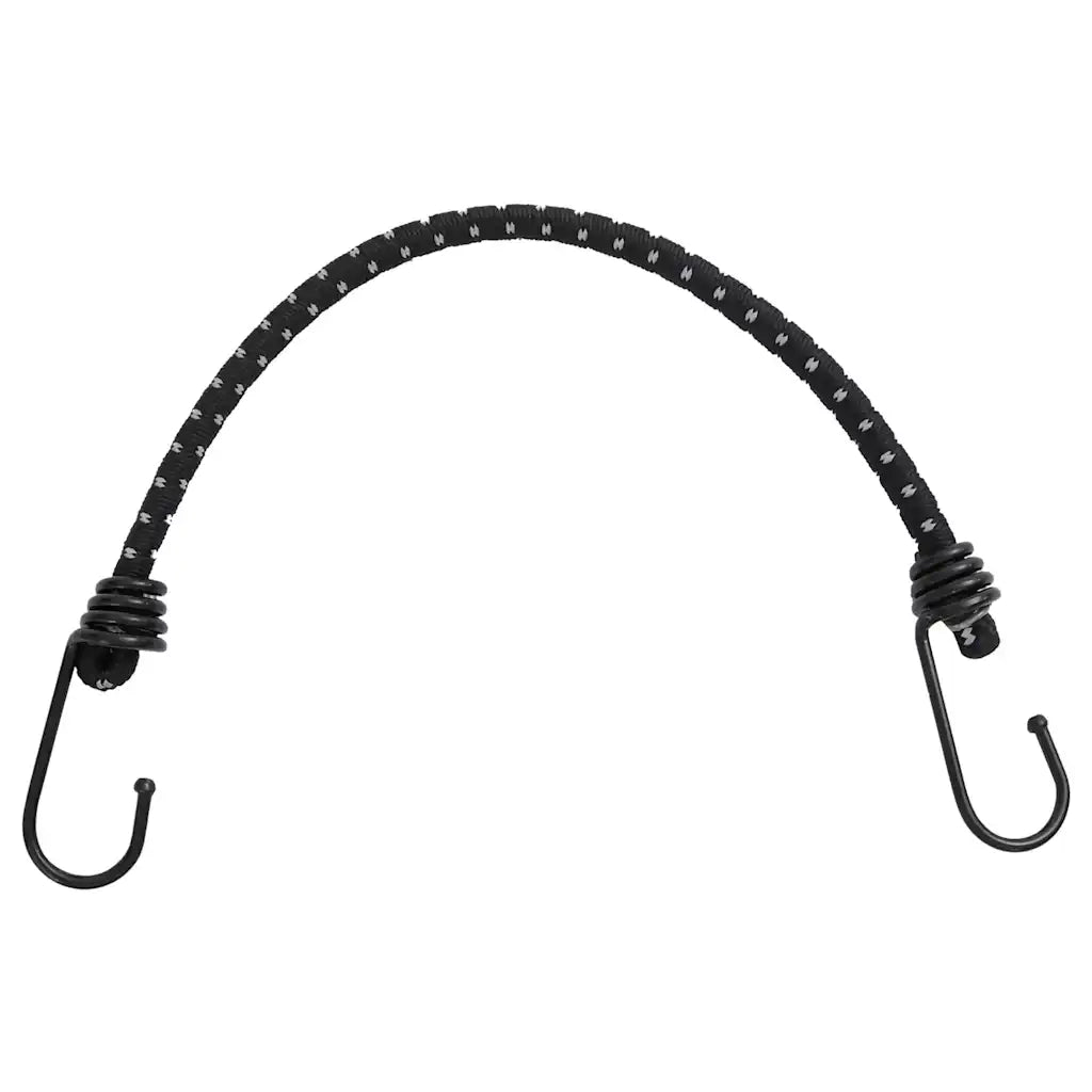 Corde Elastiche con Strisce Riflettenti e Ganci 25 pz 38 cm 4008143