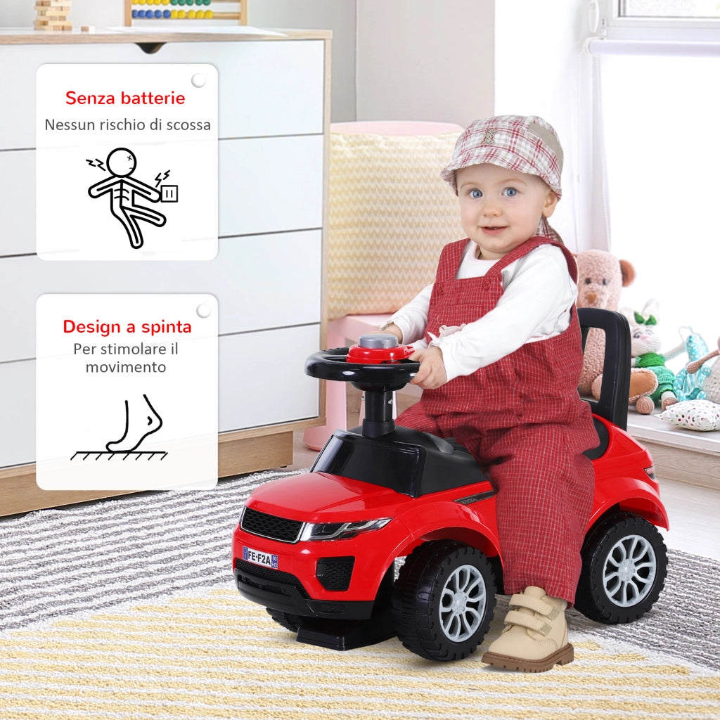 Macchina Cavalcabile per Bambini ¨C Minimal ¨C Rossa