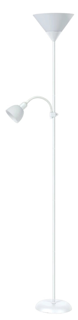 Lampada da terra bianca E27+E14 Action Rabalux 4061