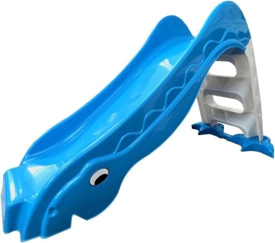 Scivolo per Bambini - 2 Anni - Scivolo per Interni e Esterni - Angoli Arrotondati - Blu