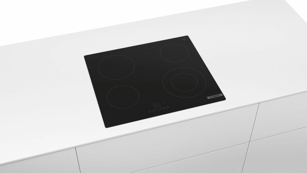 Bosch Serie 4 PKF611BB2E Piano cottura elettrico 60 cm Nero, senza profili