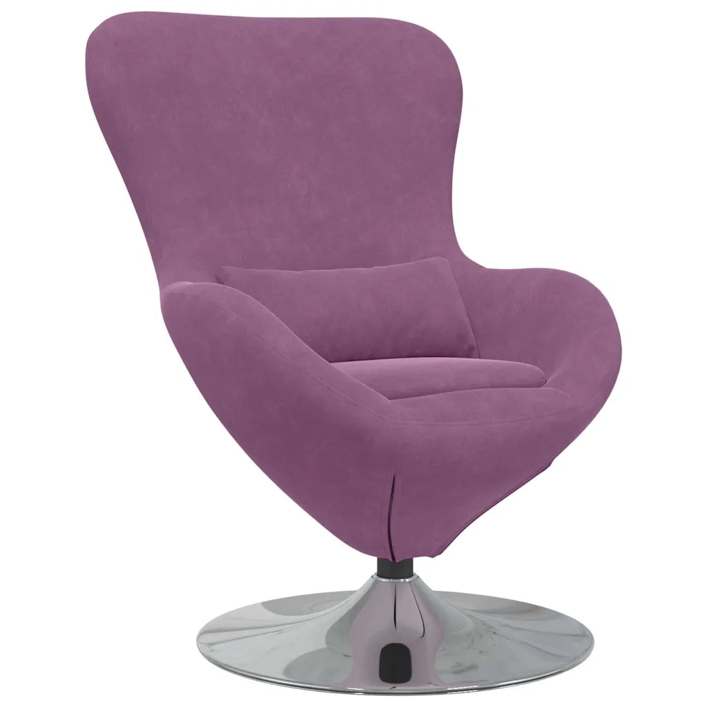 Poltrona uovo Viola Velluto 42002735