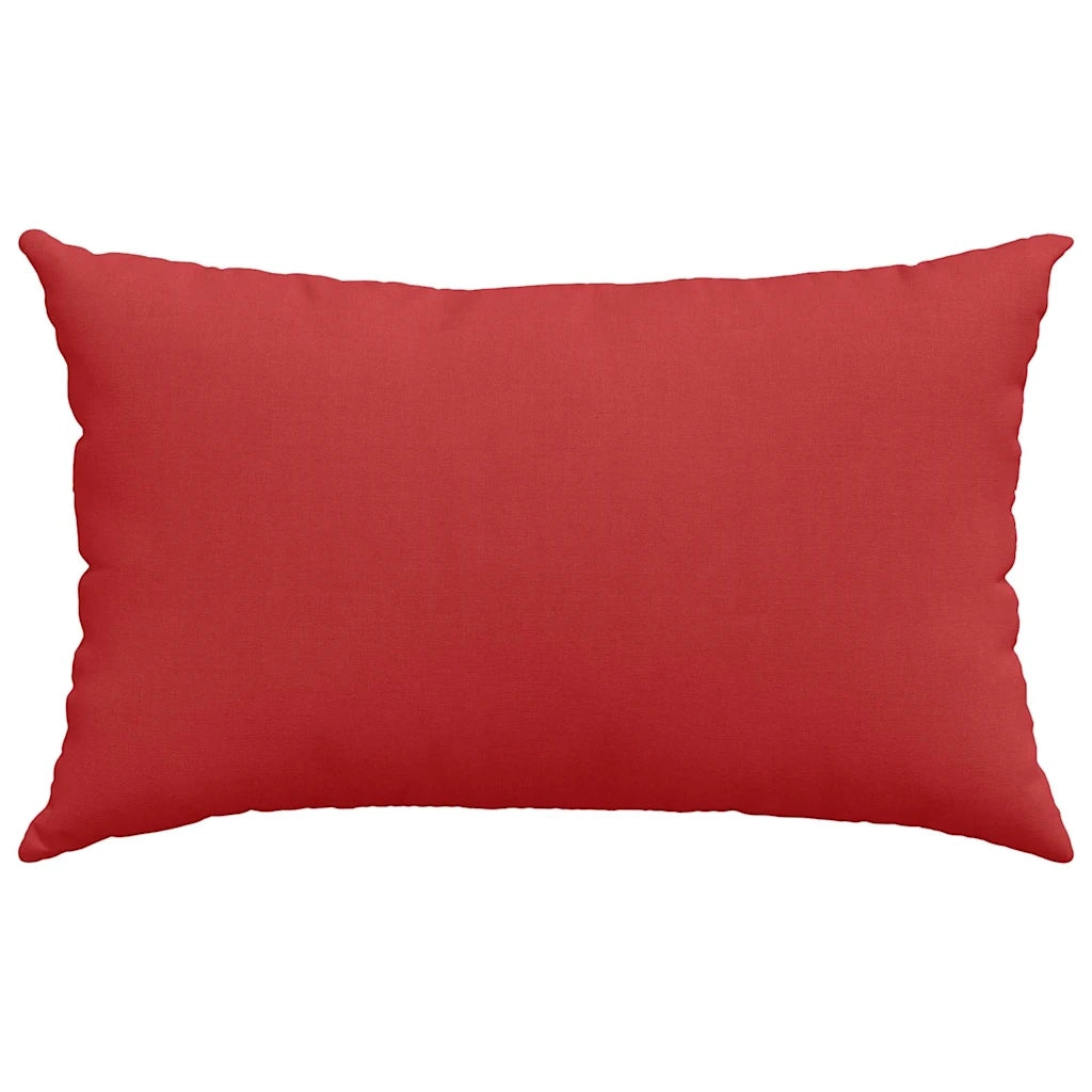 Cuscini da Divano 2 pcs Rosso 50 x 30 cm Tessuto 42013622