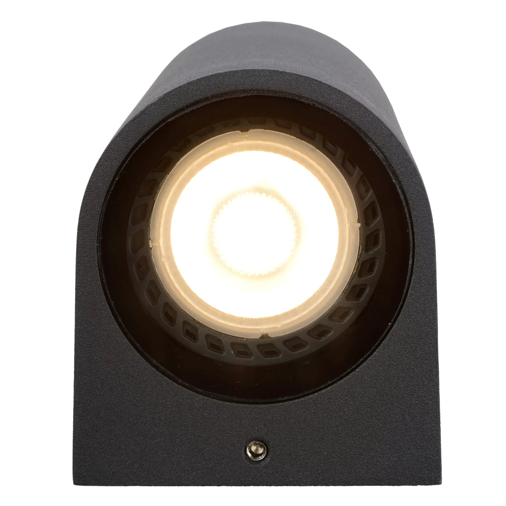 Applique esterna nera alluminio GU10 35W ZARO Lucide