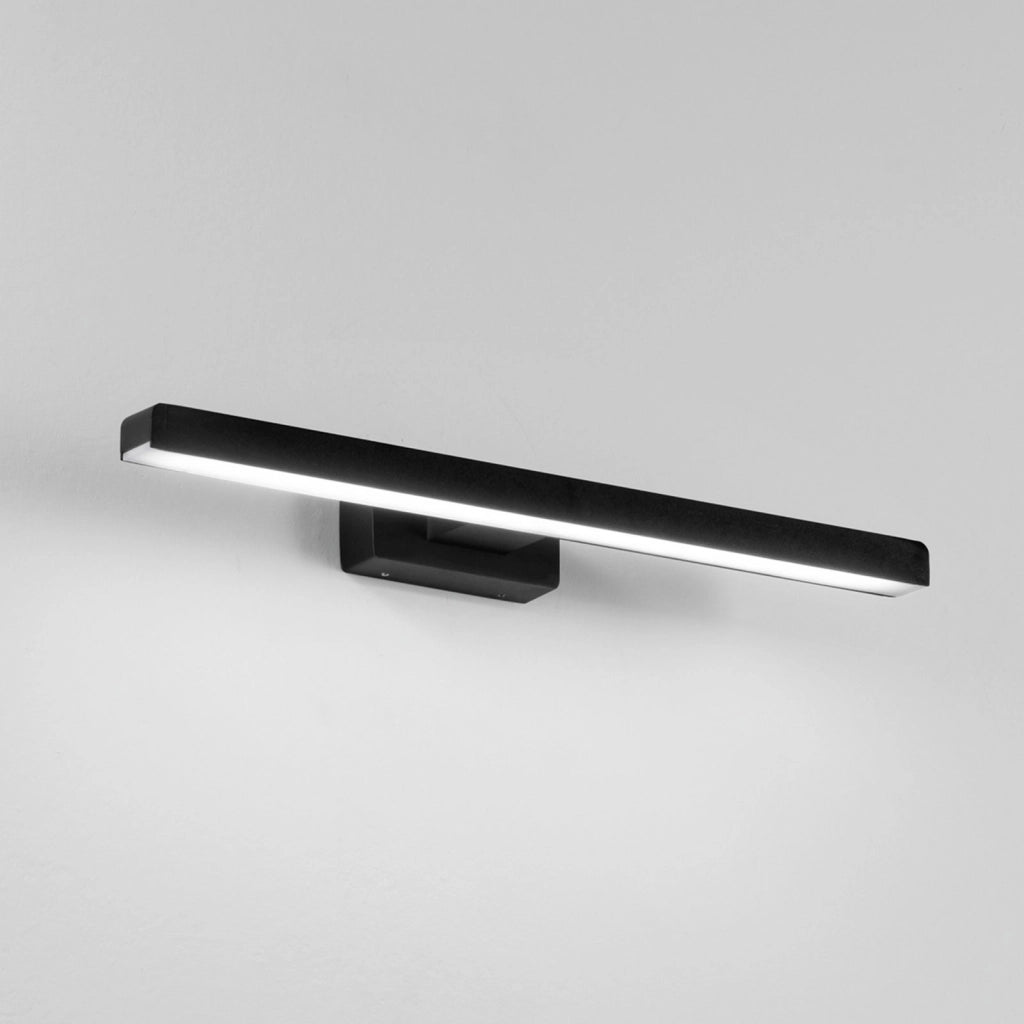 APPLIQUE DA SPECCHIO  LED LANCER NERA IN METALLO 4000K 1110LM 10W 400MM