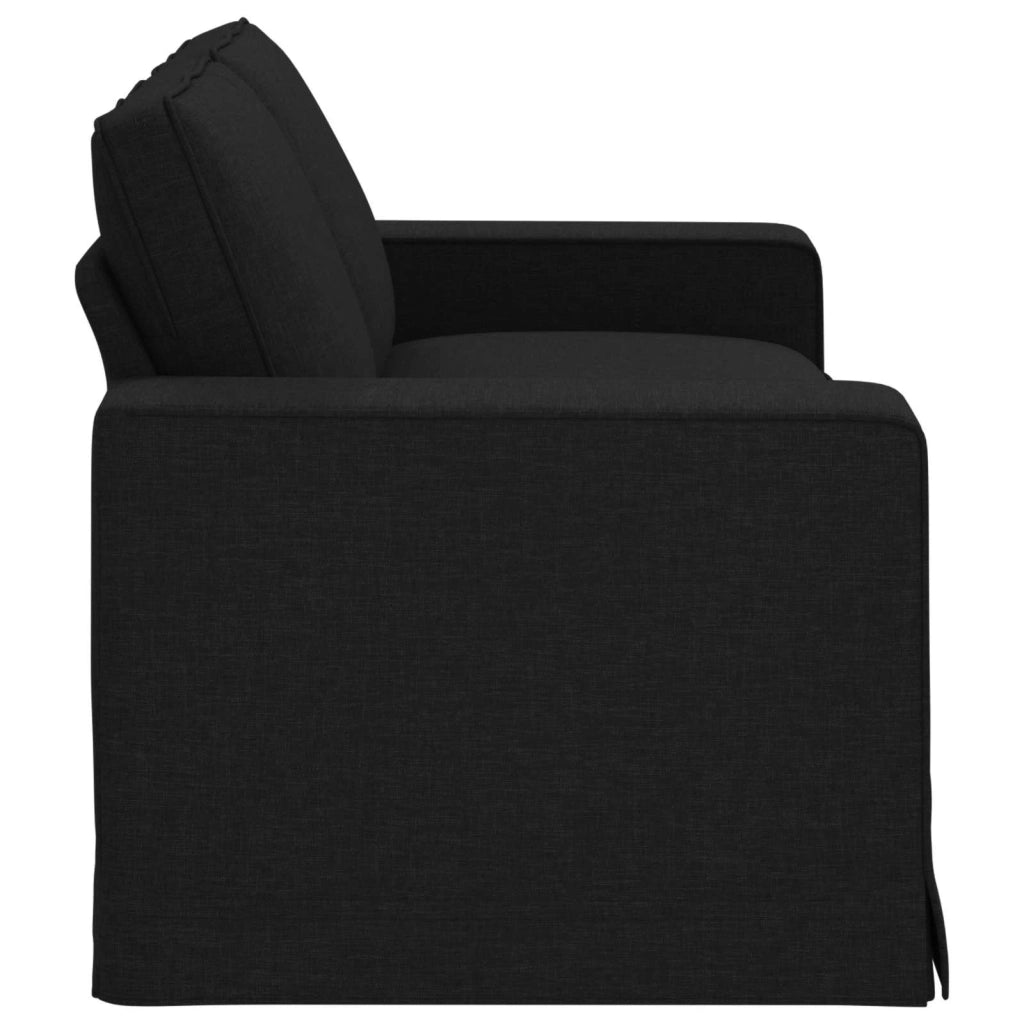 Divano Nero 182 x 80 x 82 cm Tessuto 42024392