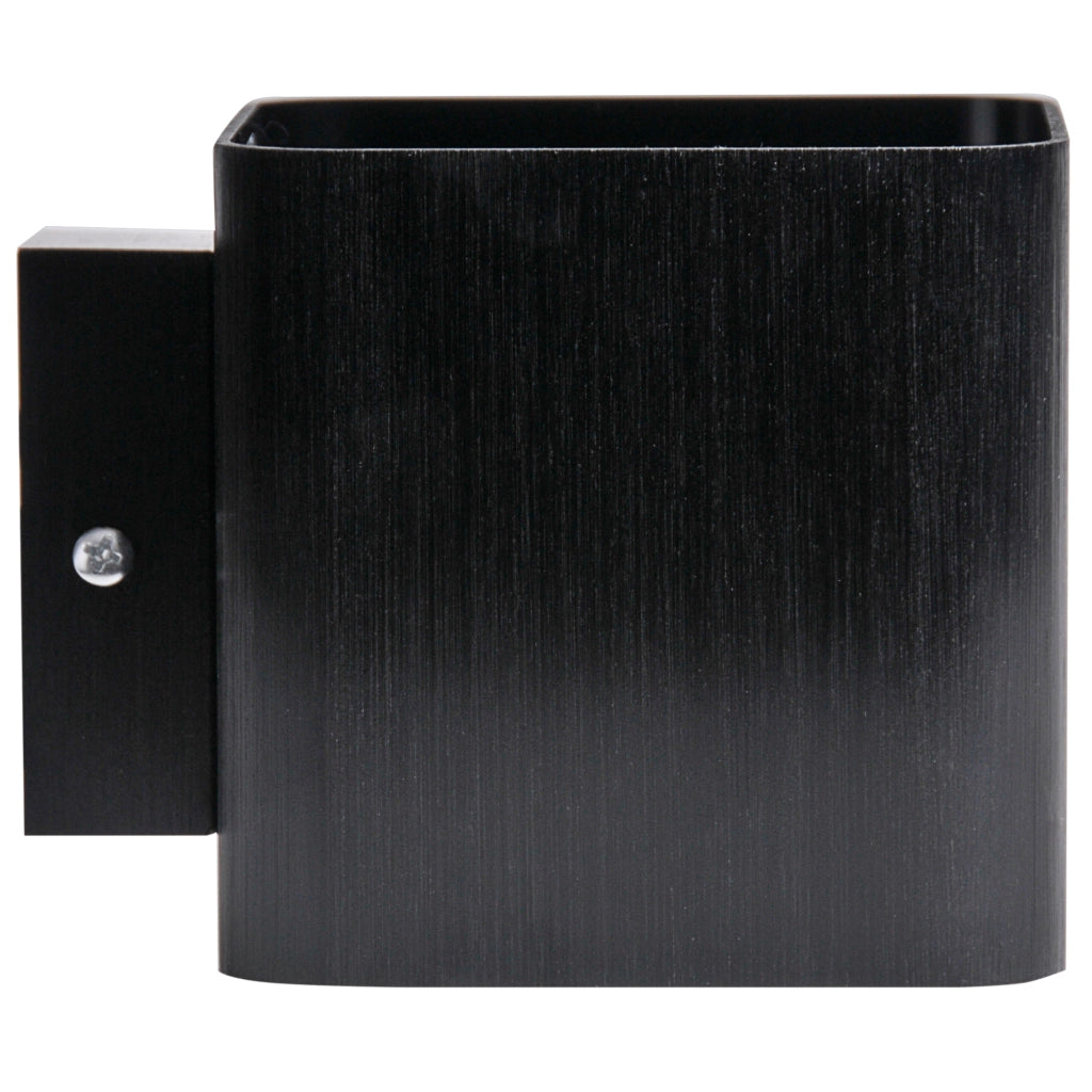 Applique Polux IZAR 1xG9 alluminio nero spazzolato