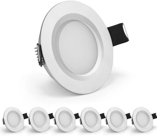 Lampada da soffitto in alluminio - illuminazione LED - bianco caldo - 12V