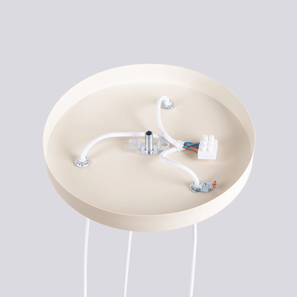 Lampada a sospensione HALO 3P beige