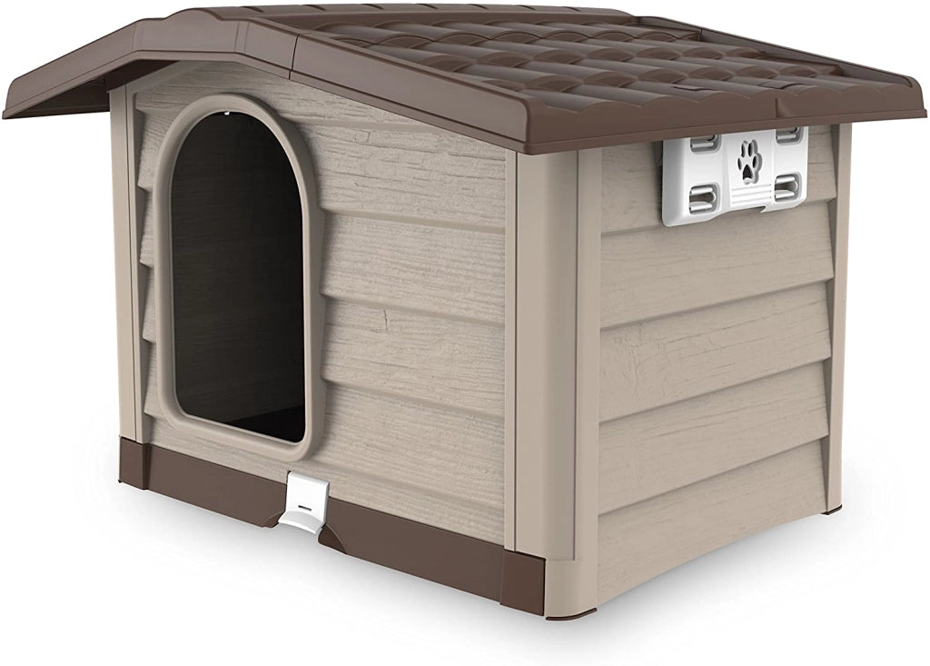 BAMA CUCCIA BUNGALOW PER ANIMALI CANE GATTO 89 X 75 X 62 CM BEIGE MEDIUM