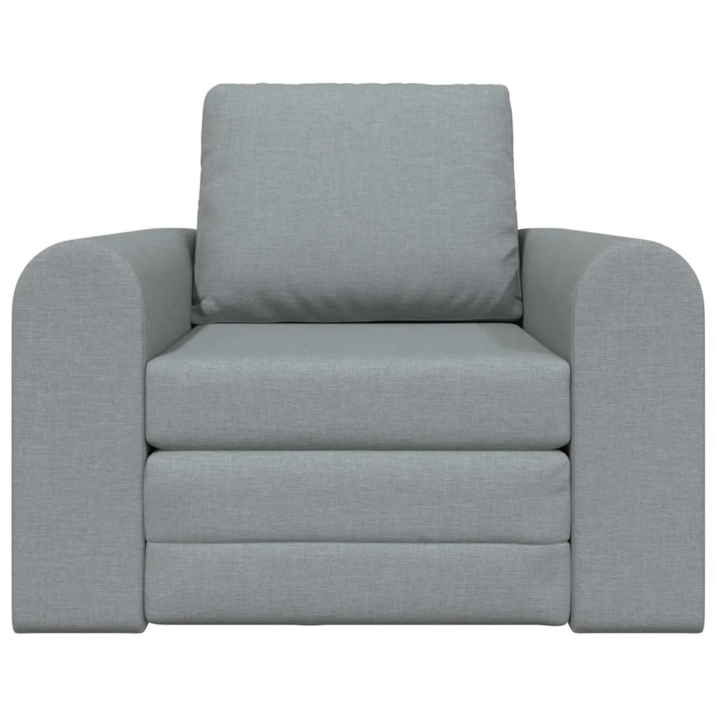 Divano letto-Sofa Letto-Daybed Grigio chiaro 98 x 71 x 83 cm Tessuto