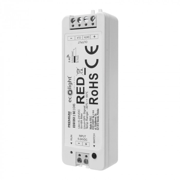 Ecolight Controller RF digitale IC strisce RGBW 8A
