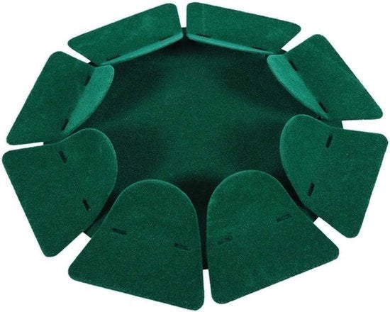 Strumento di allenamento per putter - interno - verde - accessorio da golf - buca - adatto a tutti i putter - modello compattato con indicazione sonora - buca per allenamento del putter.