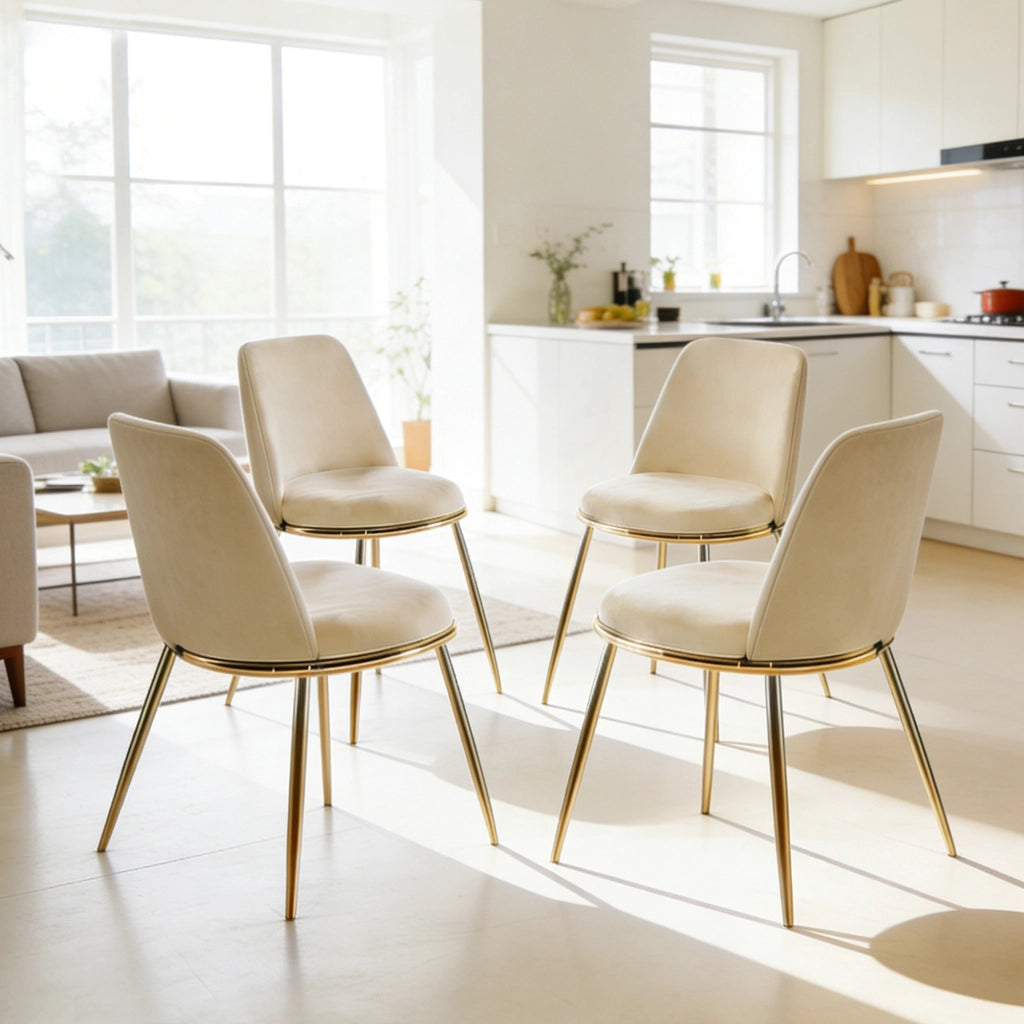 Set Tavolo da Pranzo con 4 Sedie ¨C Xylo ¨C Design Moderno