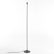 Lampada da terra in alluminio verniciato nera cm H.150 x Ø.20