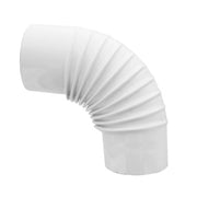GOMITO PER STUFA 90 D 10 CM BIANCO- 12,0 pz