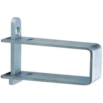 CRAVATTA CANCELLO ZINCATA ASSA ABLOY  REGOLABILE MM 147/167 H.CM 60