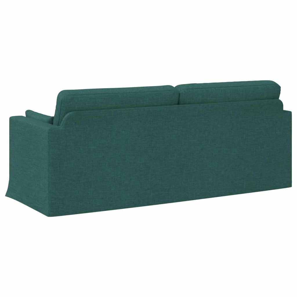 Divano Verde Scuro 198 x 78 x 80 cm Tessuto 42024372