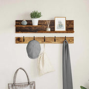 Appendiabiti a muro Legno vecchio 90 x 15 x 36 cm 874425