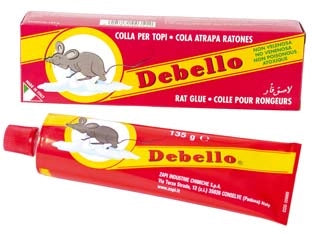 COLLA PER TOPI- - ml.135 in tubetto - 25 pezzi ZAPI