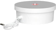 Standard di supporto per display LED rotativo per bambole e accessori