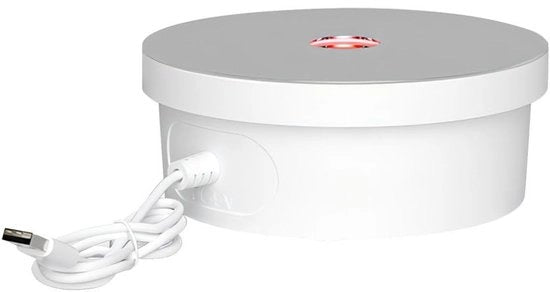 Standard di supporto per display LED rotativo per bambole e accessori