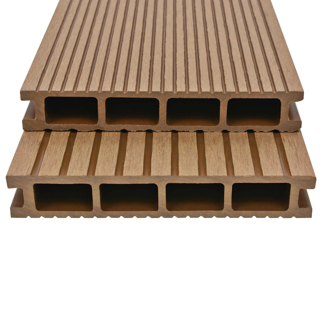 Pavimento da Deck 6 pcs Teak riciclato WPC 42046667