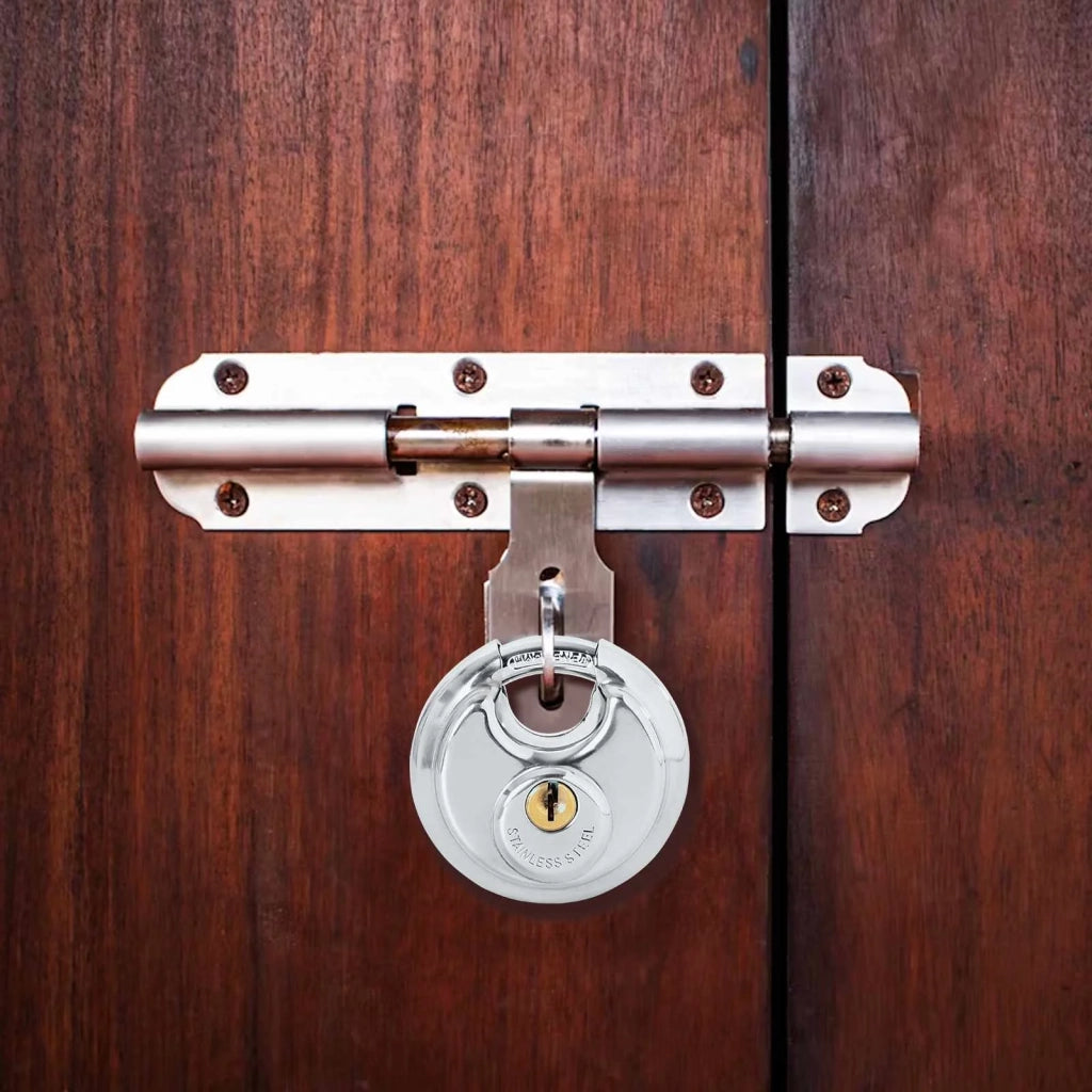 Lucchetti Discus con Chiavi 6 pcs Argento 6 x 2.3 x 6 cm 42020745