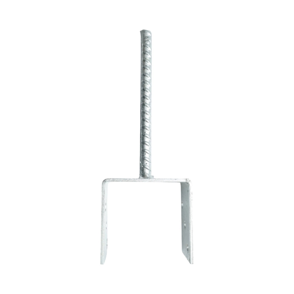 Staffa di appoggio con perno 101x60x102mm