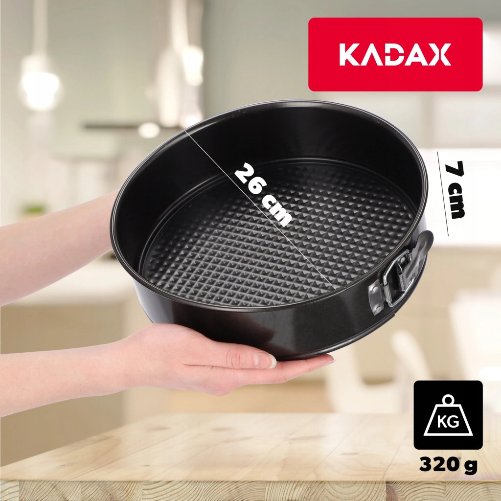 Teglia rotonda antiaderente KADAX da 26 cm per torte