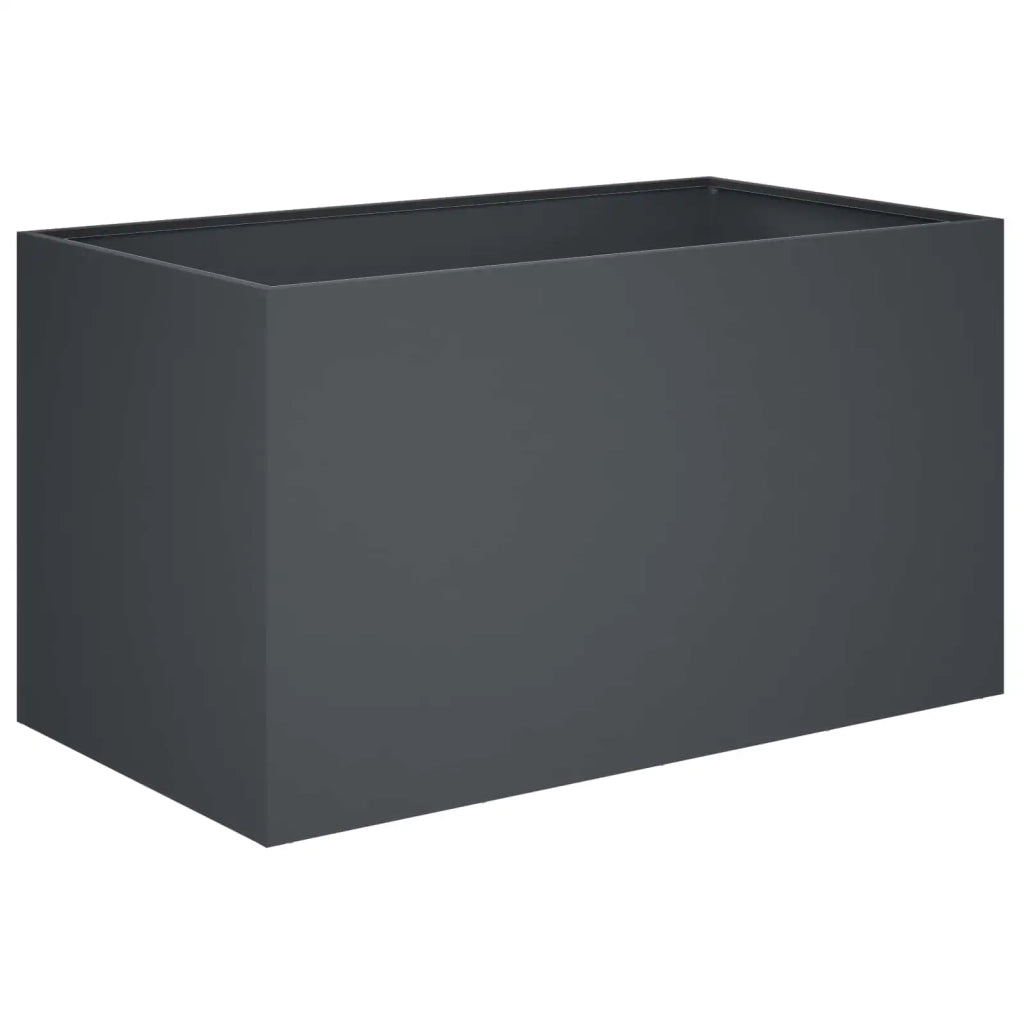 Vaso da giardino Antracite 100 x 50 x 50 cm 8005278