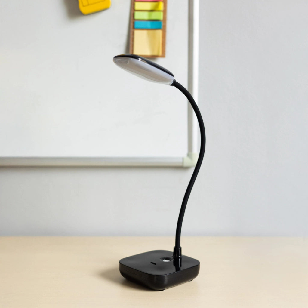 Lampada da scrivania nera flessibile LED 7W Zuma Line