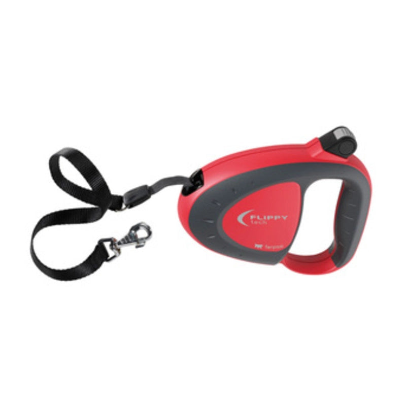 GUINZAGLIO P/CANI FLIPPY ONE TAPE LARGE ROSSO