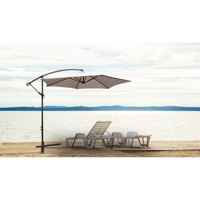 Ombrellone BEAUSOLEILÂ® COLLIOURE Grigio