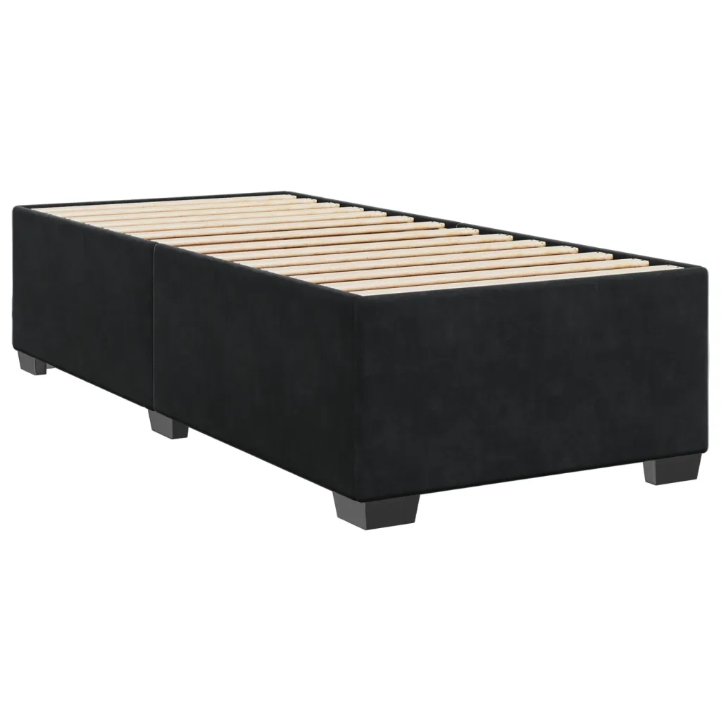 Giroletto Nero 80x200 cm in Velluto