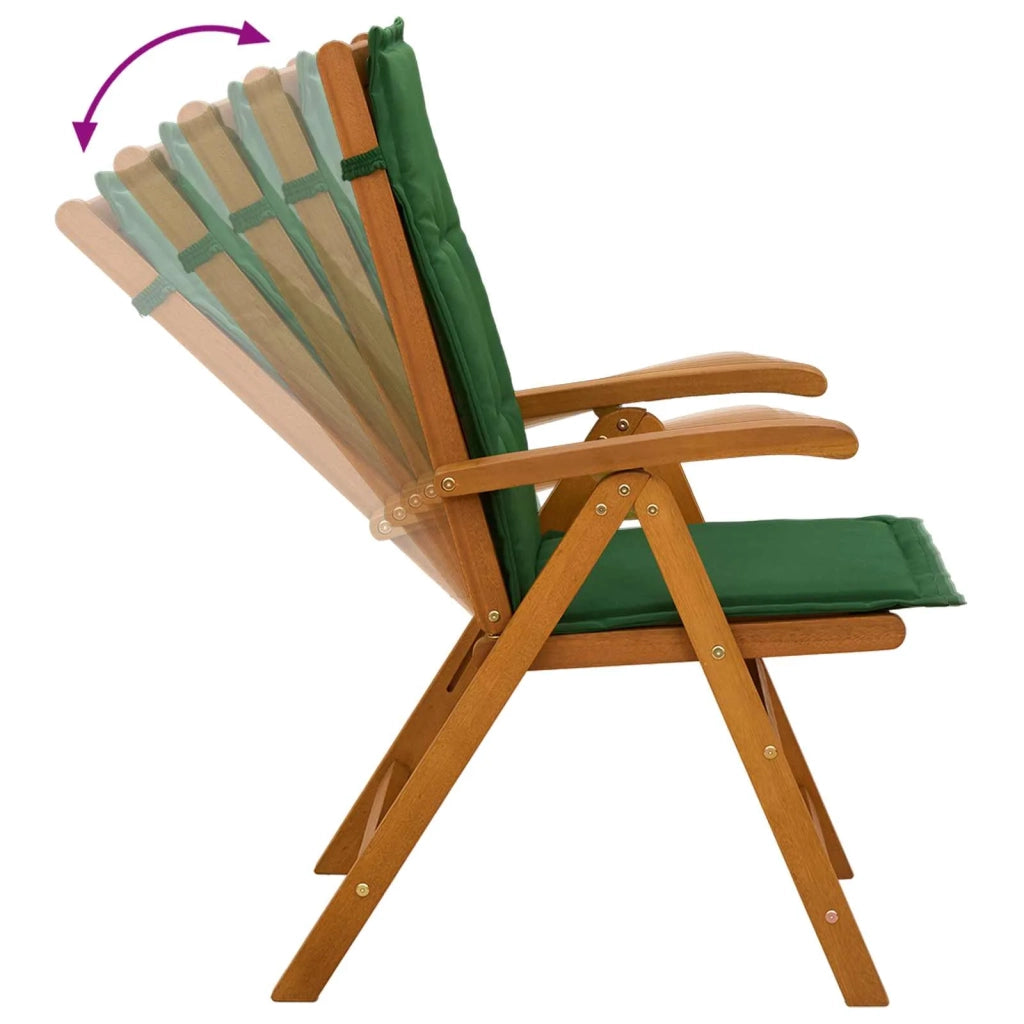 Set da pranzo da giardino 7 pezzi Naturale 3434583