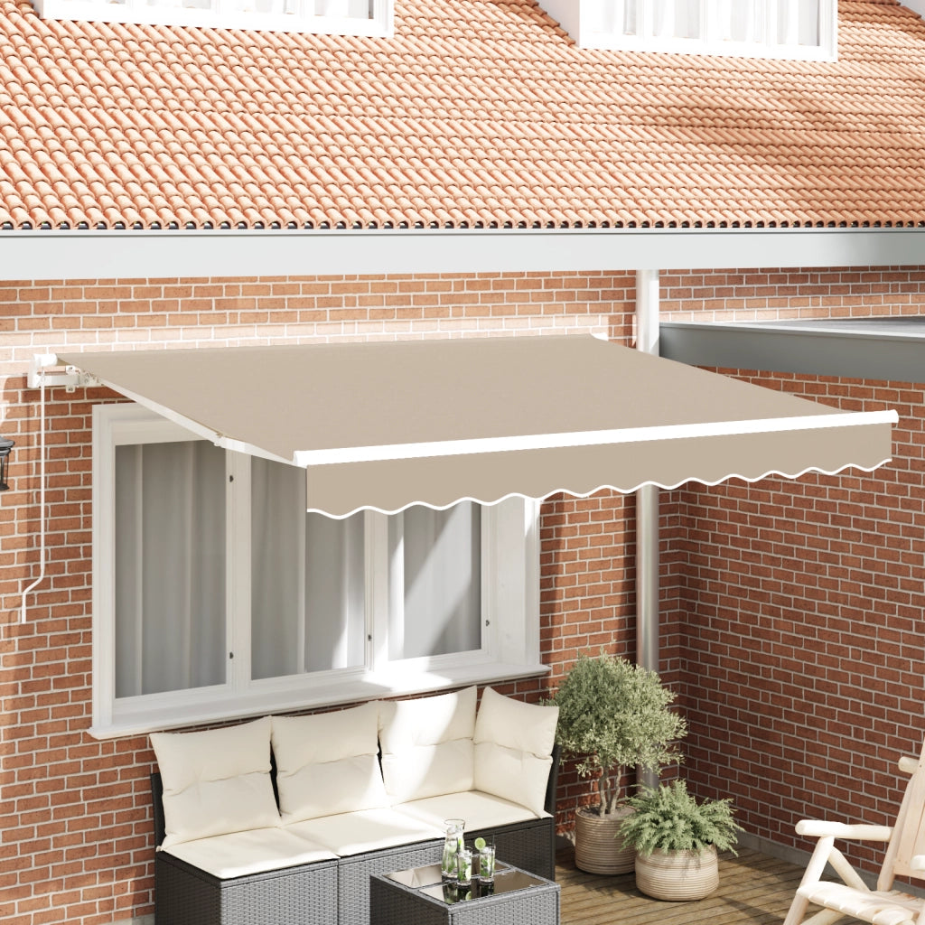 Tessuto di sostituzione per tende per telaio 3x2.5 m Beige