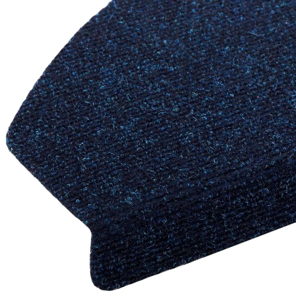 Tappetini per scale autoadesivi 15 pz | Gradini per Scale Navy 80 x 24,5 x 3,5 cm