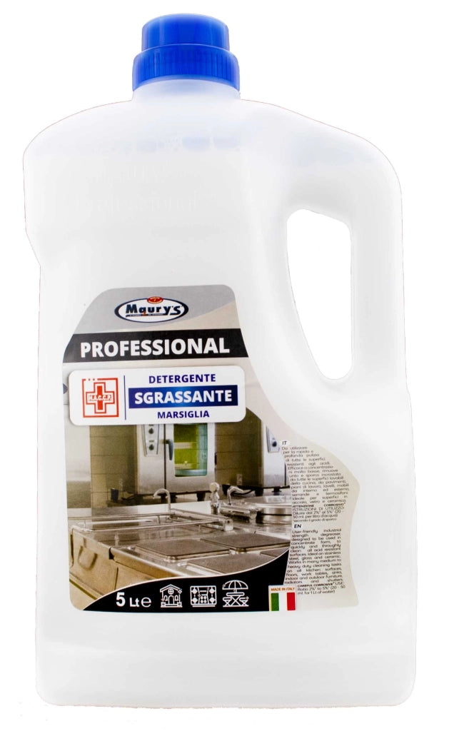 MAURY'S PROFESSIONAL 5LT DETERGENTE SGRASSANTE MARSIGLIA