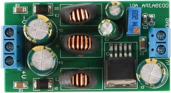 Omvormer Voeding - Regula - Regelabile - DC-DC Modulo - 5V-30V - ± 5V-24V - 20W - Progetti Elettrici - Accessori - Step-up/Step-down-omvormer Con Connettore - Adatto per Diverse Applicazioni