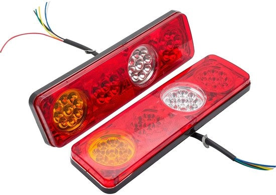 2 x 12V 36 LED Fari di Coda per Aci - Impermeabili - 6 Funzioni - Alta Qualità - Sicuri e affidabili - Adatti per Aci e Camper - Codice prodotto: [inserire codice prodotto] - Modello: [inserire modello]
