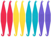 Strumenti di ortodonzia - Elastiche cinghie da dente - Professionale attrezzatura - 8 pezzi - Utile per dentisti - Materiale plastico e elastico - Perfetto per uso quotidiano