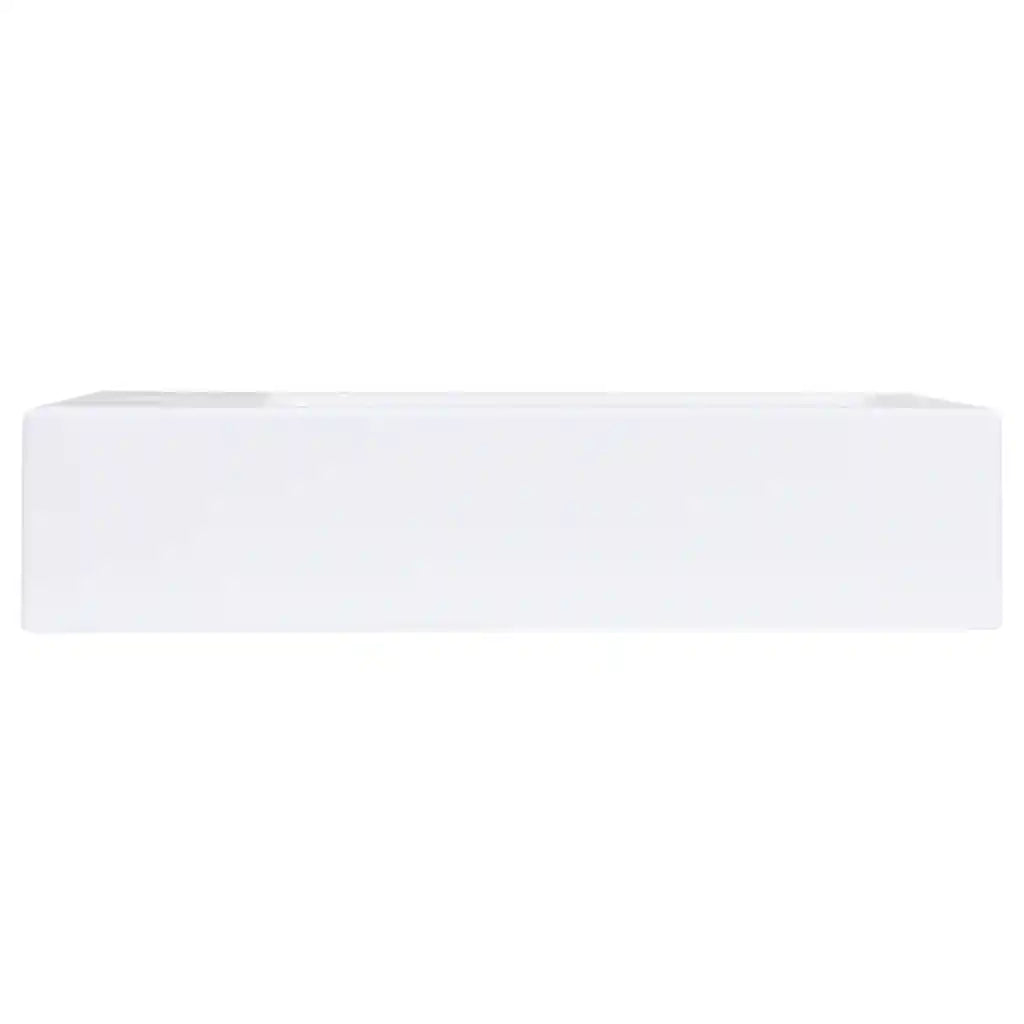 Lavabo-Lavandino-Lavello 400x220x90 mm in SMC Bianco