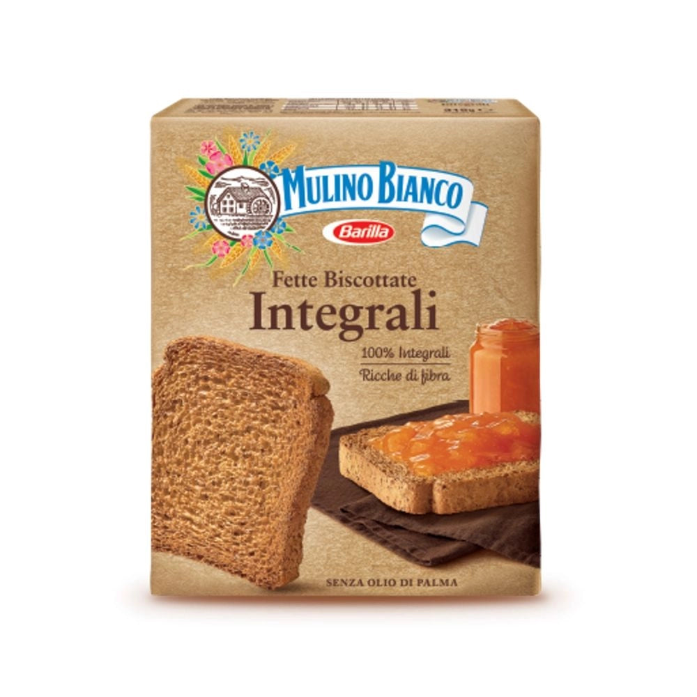 Mulino bianco fette biscottate integrali confezione 630 grammi
